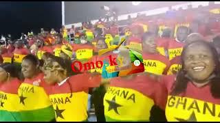 SEE HOW BLACK STARS SEROUS FANS STORM  AT ABUJA NIGERIA 