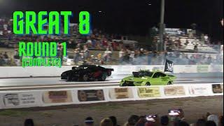 Street outlaws No prep kings Tucson AZ Great 8 round 1 all races