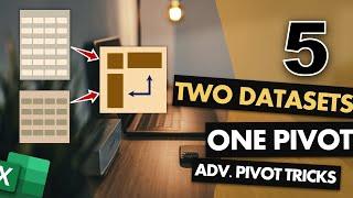 Make Pivot Tables from more than one source data table with this simple trick