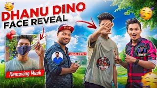 ️MET DHANU DINO- DHANU DINO FACE REVEL? Free fire oldyoutubers - Hello Telugu Gamers