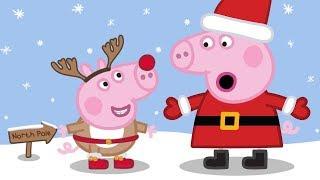 Peppa Pig en Español Capitulos Completos - Sol mar y nieve - Episodios de Navidad- Pepa la cerdita