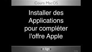 25 MacOS Installer dautres applications