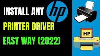 Download & Install Any Printer Drivers HP 2022  HP Printer Software Installation Process