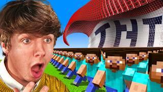 Extreme TNT Natural Disasters in Minecraft