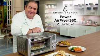 Emeril Power Air Fryer 360 TV Commercial 3 min.- 12 Pre-Set Functions I  As Seen on TV Advertisement