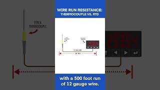 Wire Run Resistance Thermocouple vs. RTD