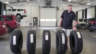 Tire Comparison video with the General Grabber ATX BF Goodrich KO2 and Goodyear DuraTrac