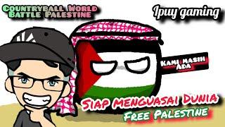 Ketika Palestina menguasai setengah Dunia  Free Palestine - Country ball World battle