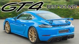 THE PERFECT 718 GT4 SOUND 981 Cayman GT4 with Valvetronic Designs Axleback Exhaust