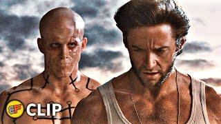 Wolverine & Sabretooth vs Deadpool - Fight Scene  X-Men Origins Wolverine 2009 Movie Clip HD 4K