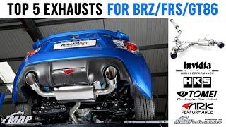 Top 5 First Gen Subaru BRZScion FRSToyota GT86 Exhausts