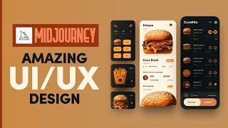 How To Use Midjourney To Create UIUX App Design 2024 Tutorial Midjourney