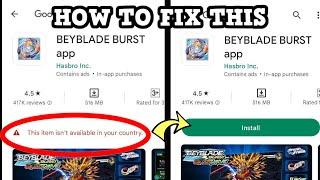 HOW TO INSTALL BEYBLADE BURST APP Hasbro ON ANDROID 