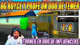 OG ROYCE y RG4 PROFE se enfrentan a NEUTRO en torneo de dúos * 7 a 0 *  