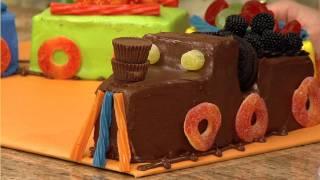 Cómo hacer un pastel  con forma de Tren