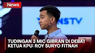 Viral 3 Mic Gibran di Debat Cawapres Ketua KPU Roy Suryo Telah Menyebarkan Fitnah