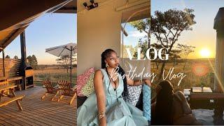 Glamping  Birthday getaway  Africamps #southafricanyoutuber