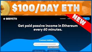 Generate $98.57 ETH Every 60 Minutes Daily - FREE ETHEREUM Mining Websites NO INVESTMENT NEEDED