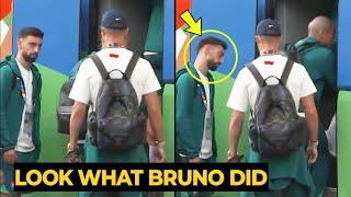 Humble Bruno Fernandes showing his respect gesture to Ronaldo ahead Turkiye game  Man Utd News