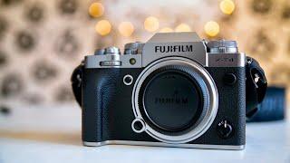 Fujifilm XT4 Unboxing comparison in size with Nikon D850 and slow motion footage