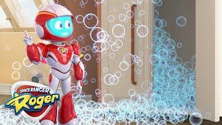 Space Ranger Rogers Bubble Trouble  Funny Kids Cartoon Video