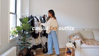 CASUAL FALL OUTFITS   15 fall outfits lookbook