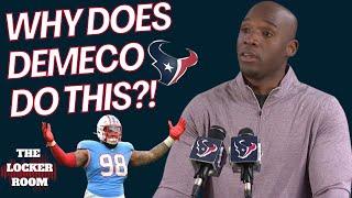 Reacting To The Drama With The Rivals In Tennessee & Why Does Texans HC DeMeco Ryans Do THIS?