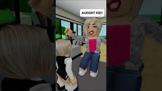 SMART KAREN GOT ADOPTED BY A KAREN #roblox #brookhaven #robloxshorts