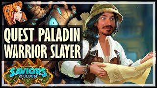 QUEST PALADIN IS THE WARRIOR SLAYER - Saviors of Uldum Hearthstone