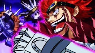 Eustass Kid  Jiki Jiki no Mi  All Attacks and Abilities 【1080p】  Wano Arc