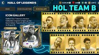 WOW HALL OF LEGENDS TEAM B FC MOBILE 24  99-101 OVR FREE DIVISION RIVALS REWARD FC MOBILE