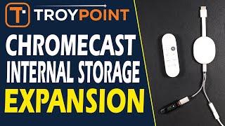 Chromecast with Google TV Internal Storage Expansion New Method - Add Adoptable Storage