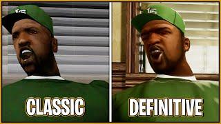 GTA San Andreas Definitive Edition VS GTA San Andreas Classic