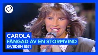 Carola - Fångad Av En Stormvind - Sweden  - Winner of Eurovision 1991