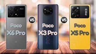Poco X6 Pro Vs Poco X3 Pro Vs Poco X5 Pro  @Eficientechs