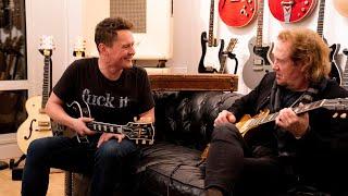 Iron Maiden Legendary Guitar Player Adrian Smith visits Matt’s Guitar Shop  Amazing Blues Playing