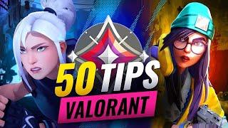 50 ESSENTIAL Valorant Tips & Tricks To IMPROVE FAST - Valorant Guide