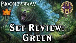 Bloomburrow Set Review Green  Magic the Gathering