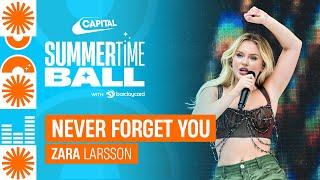 Zara Larsson - Never Forget You Live at Capitals Summertime Ball 2023  Capital