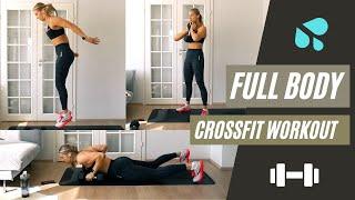 SWEATY CROSSFIT WORKOUT - With Dumbbells Circuit Style advanced