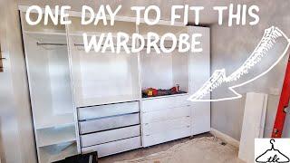 ONE Day To Fit This Wardrobe  Real-Time Wardrobe Fitting & Im Under Pressure  Vid#167