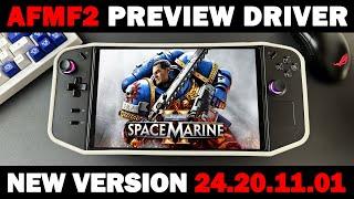 Legion Go AFMF2 New Update - Improved Stability & Optimization for Warhammer 40K Space Marine 2