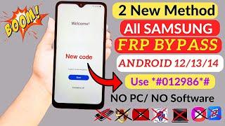 All Samsung 2024 FRP Bypass Code  Android 1213  Remove Google Account  No TalkBack  No Adb Fail