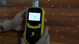 Portable hydrogen H2 gas detector