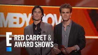 Ian Somerhalder and Paul Wesley present at Peoples Choice Awards 2012  E Peoples Choice Awards