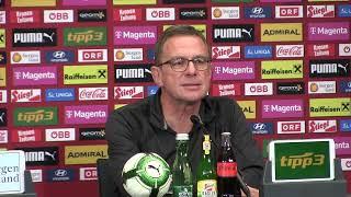 ÖFB-Nationalteam-Trainer Ralf Rangnick - die Kaderbekanntgabe  zur EURO Quali vs Belgien & Schweden