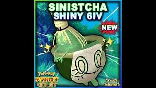 EPIC SINISTCHA SWEEP Shiny Sinistcha-Masterpiece MATCHA GOTCHA Moveset Build SALTY RAGE QUIT