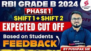 RBI Grade B Expected Cut Off 2024  RBI Grade B 2024 Expected Cut Off  RBI Cut Off by Pushpak Sir