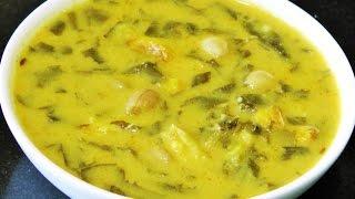 करडई ची भाजी   Kardai Bhaji  Karadai chi takatali patal bhaji  madhurasrecipe