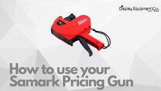 How to use your Samark Pricing Gun